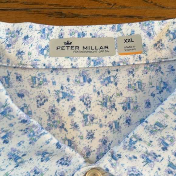 Peter Millar XXL Featherweight UPF+50 SS Performance Polo - Picture 3 of 4